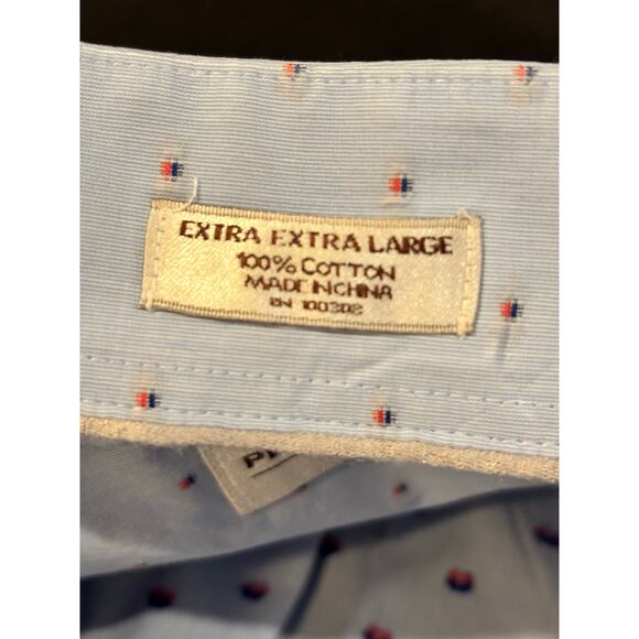 Peter Milar seaside button down mens shirt light blue size 2XL 100% cotton - Picture 3 of 9